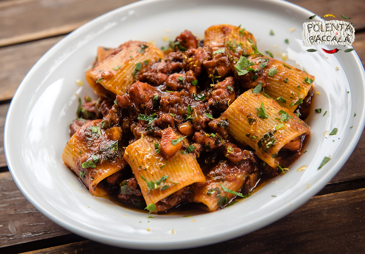 Octopus Ragu – Ragù di Polpo – Polenta & Baccalá